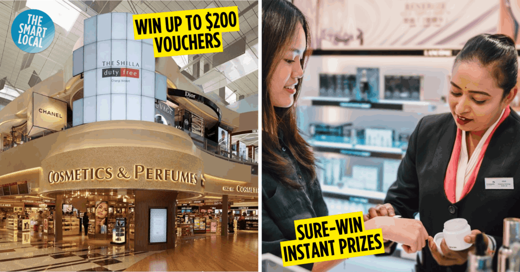 Shilla Duty Free Has A 100% Sure-Win Game At Changi Airport, With No Min Spend Till 3rd May