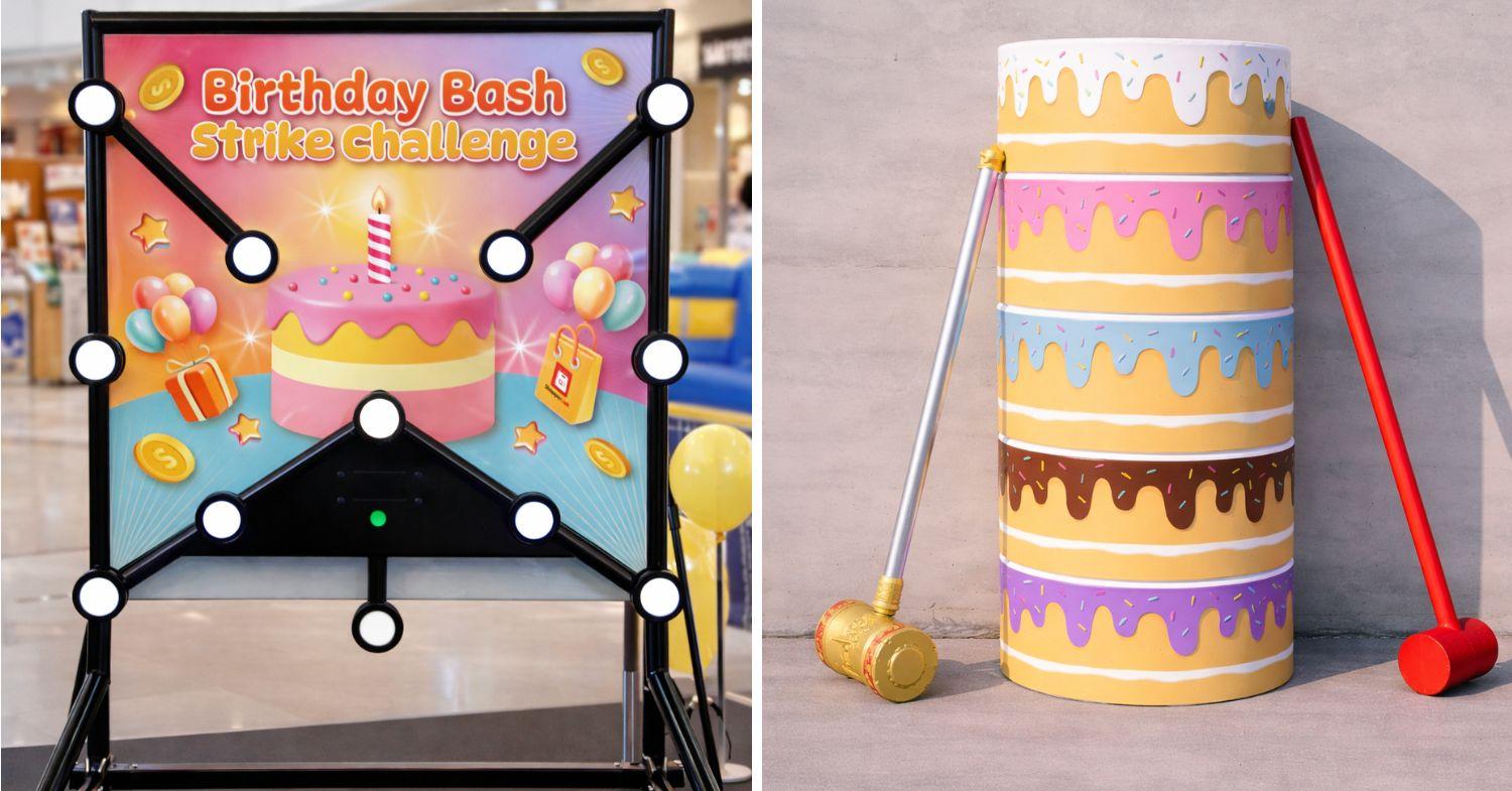 ShopperLink 5th birthday - birthday bash strike challenge and cake smash challenge