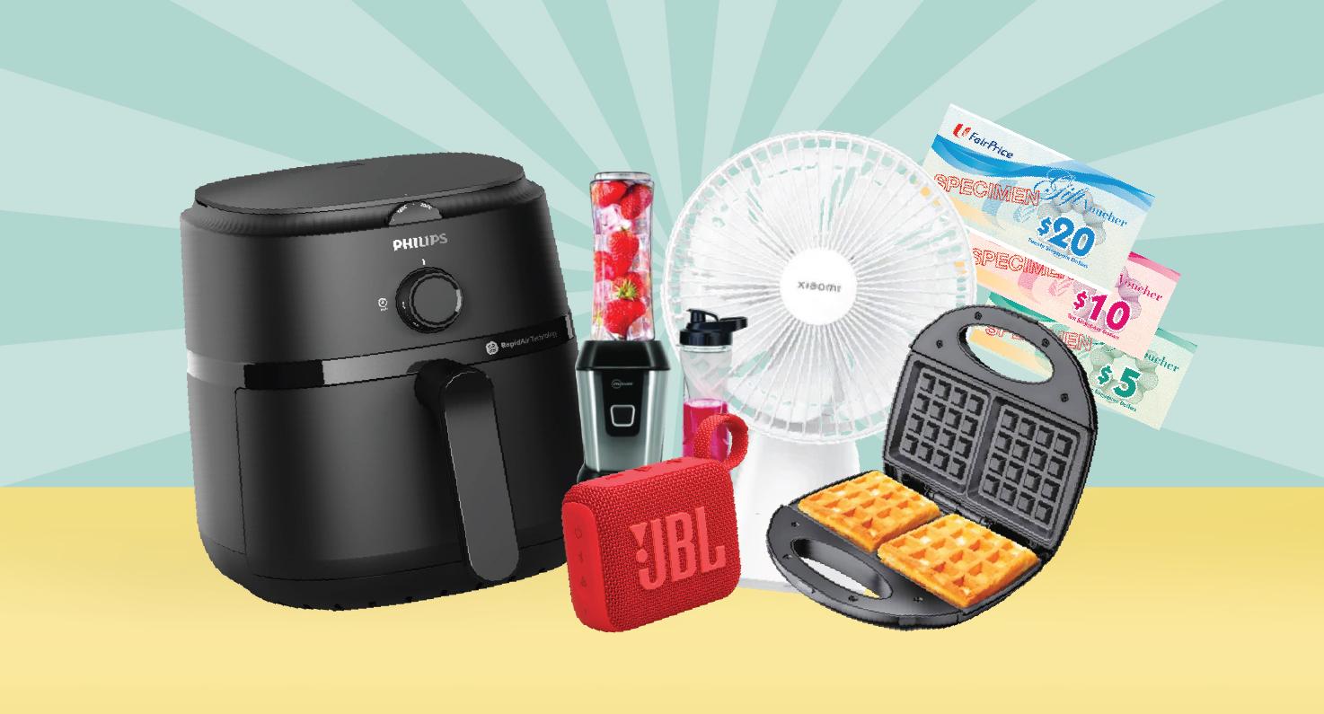 ShopperLink 5th birthday - lucky draw prizes