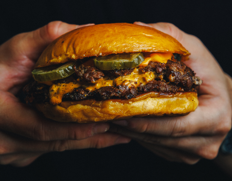 Smash Street Classic Smashed Burger 