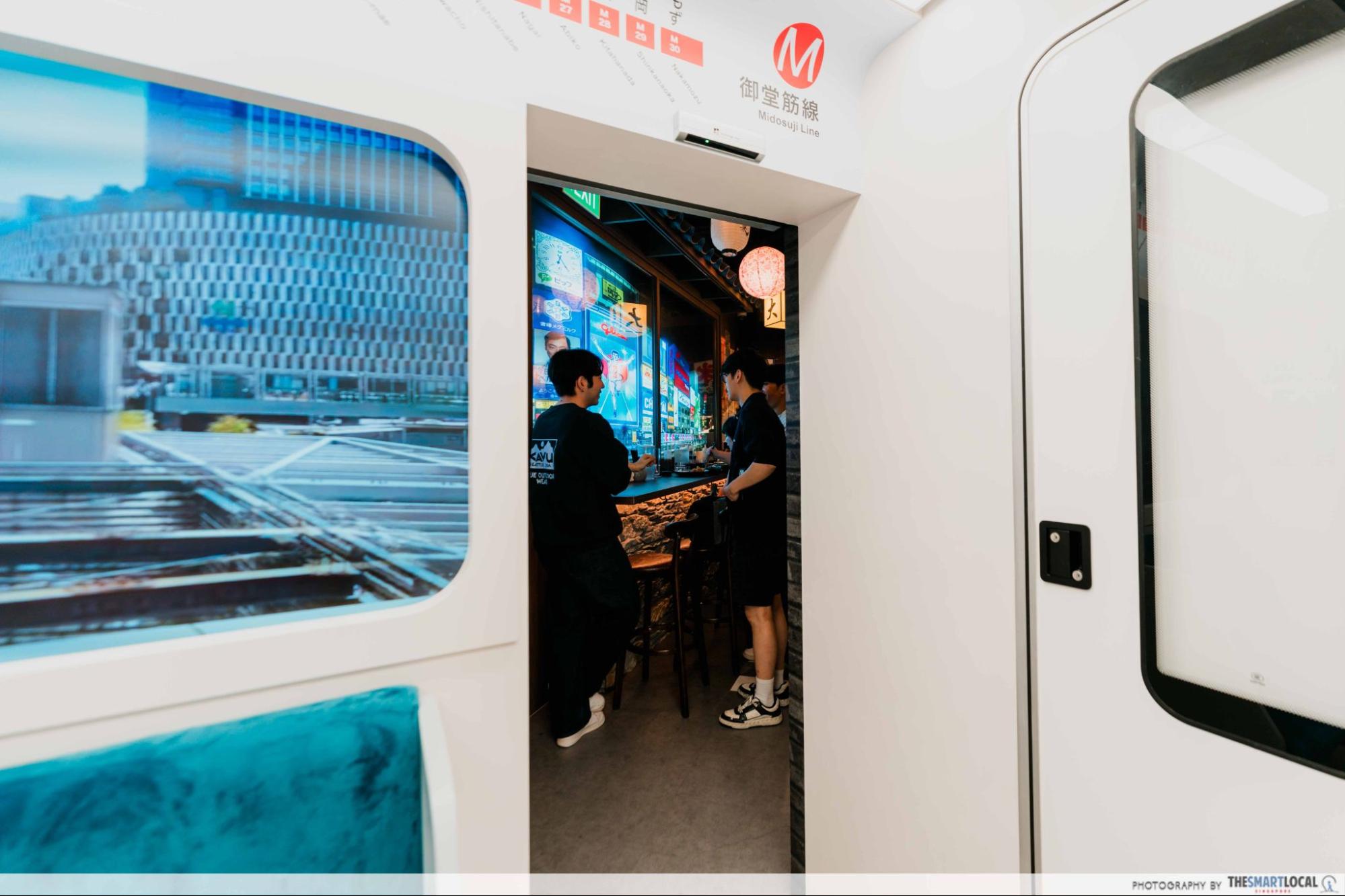 Actual entrance to Tonkatsu Daiki