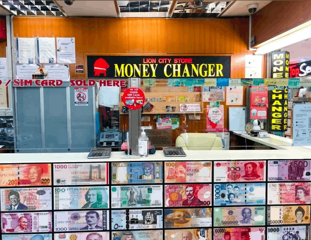 best money changers in singapore - lion city money changer 