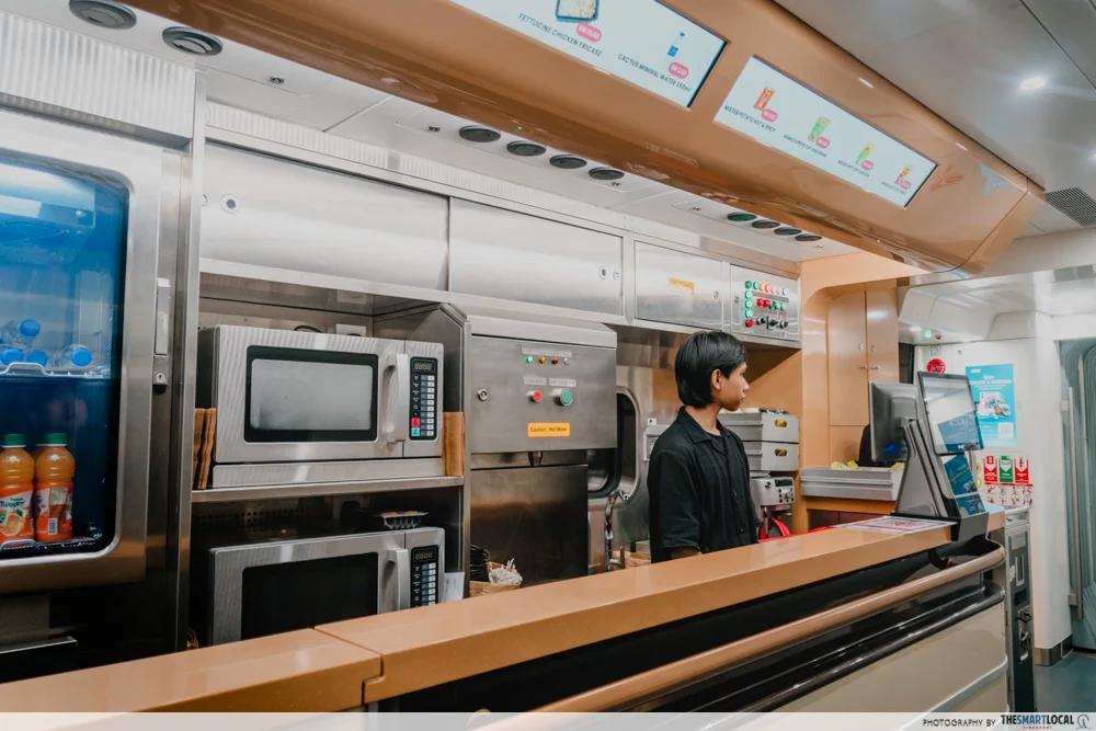 best way to kl - ETS train cafe