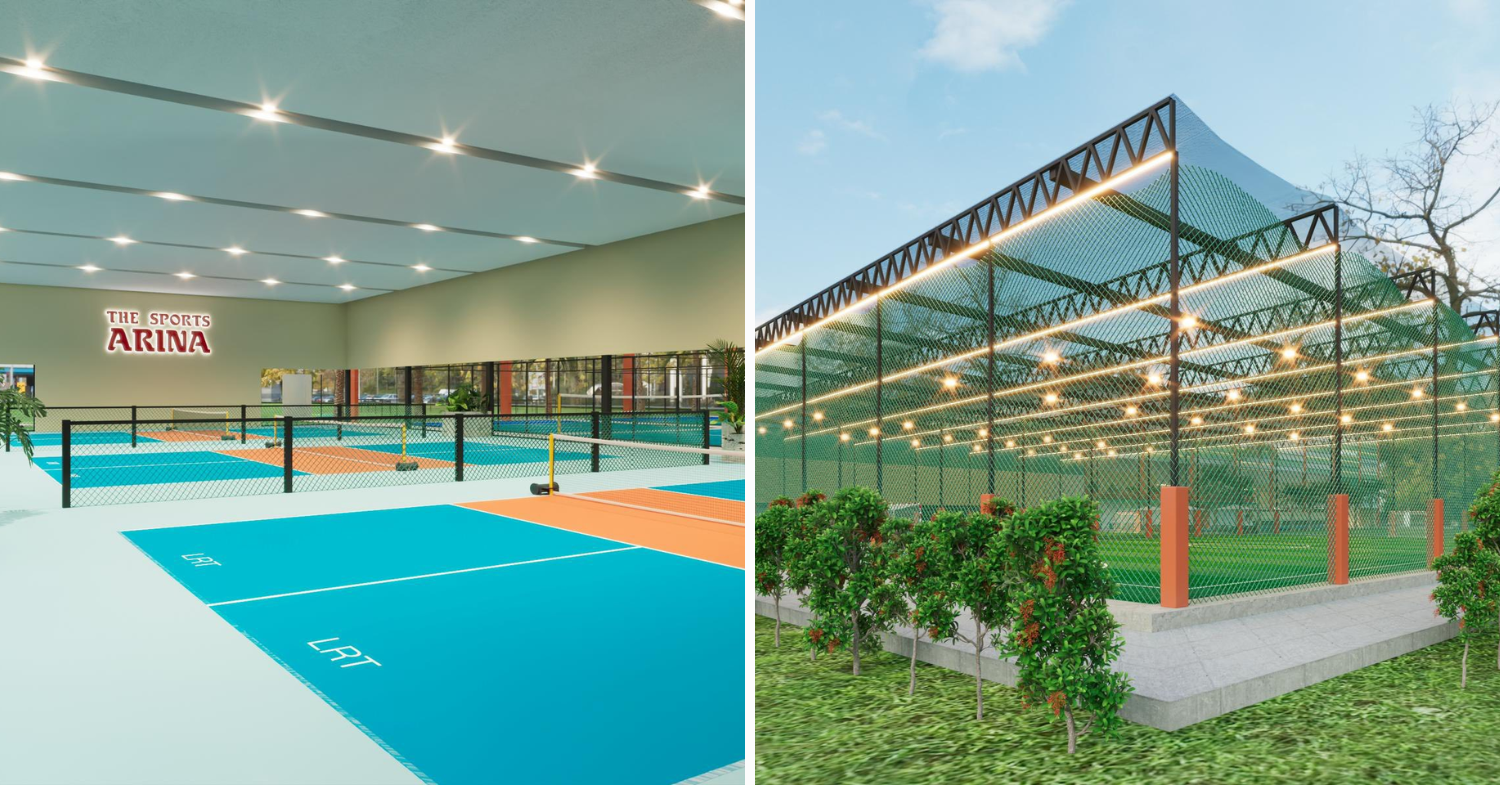 Pickleball & futsal courts