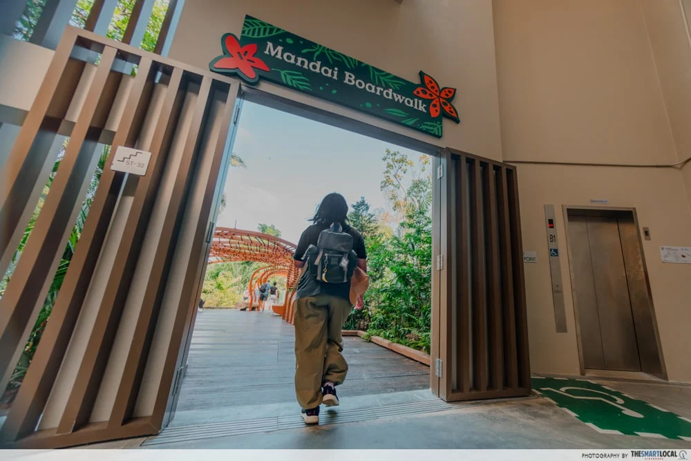 Mandai Boardwalk entrance