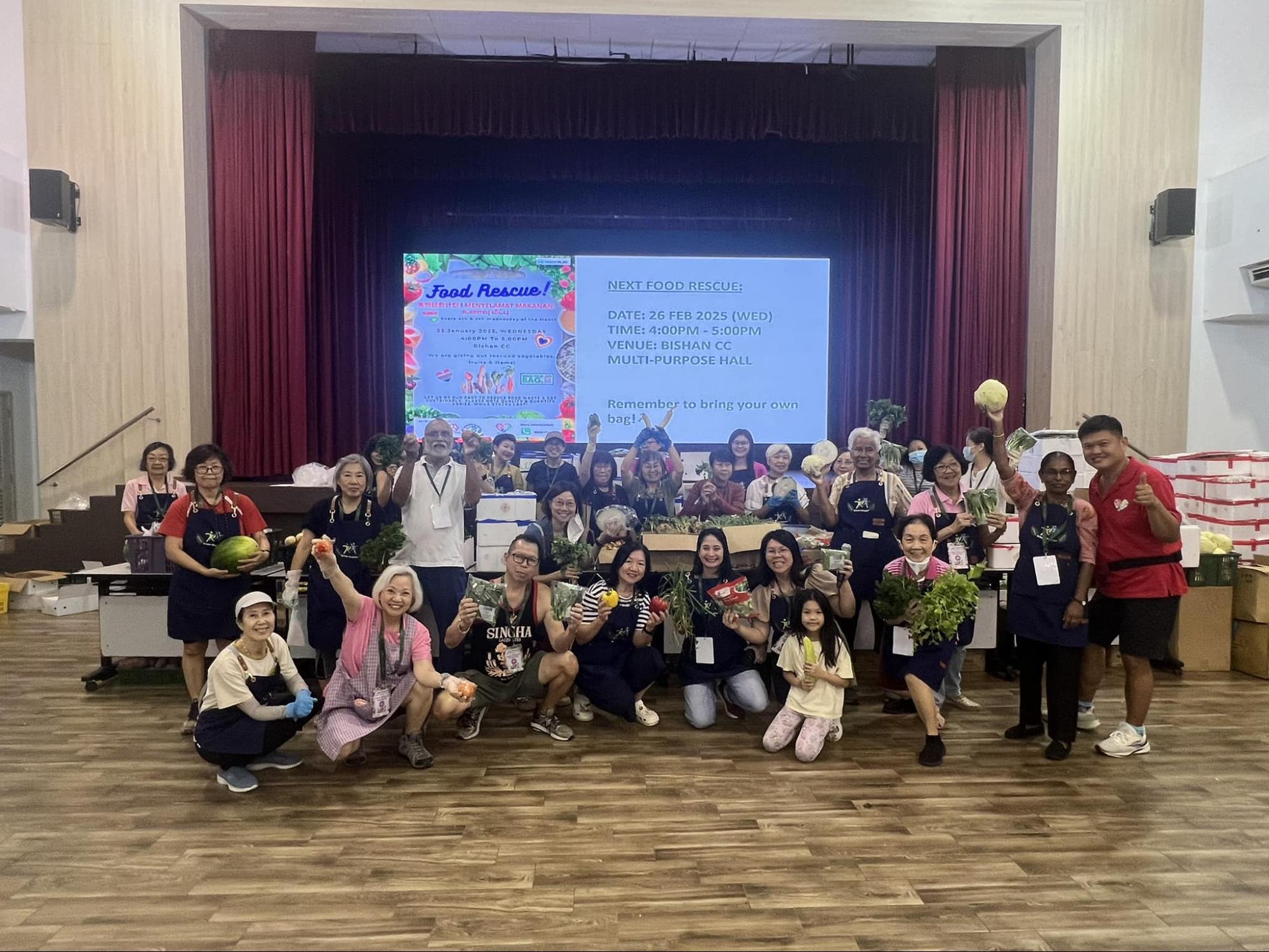 Bishan Community Club Food Distribution