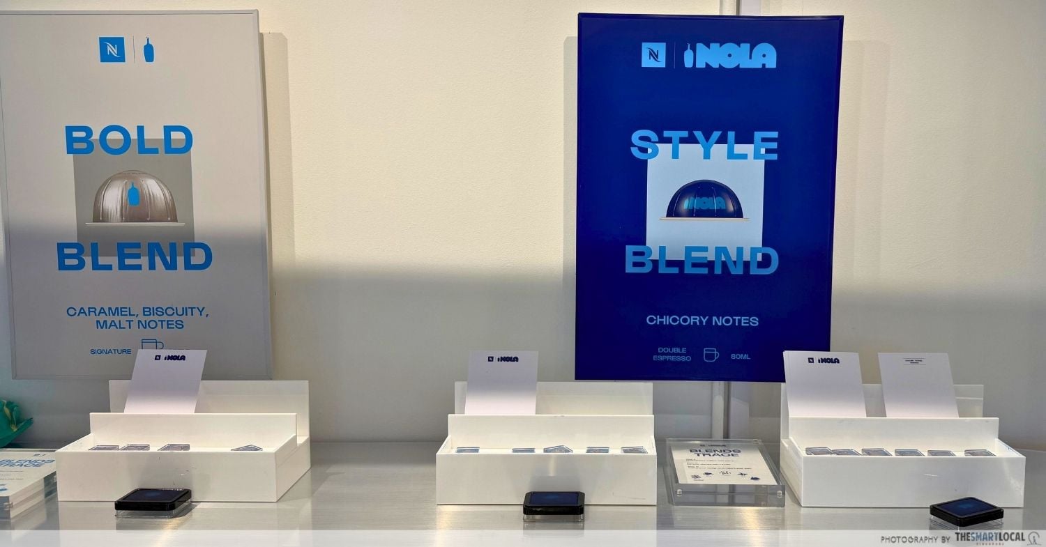 nespresso x blue bottle - postcard stamping