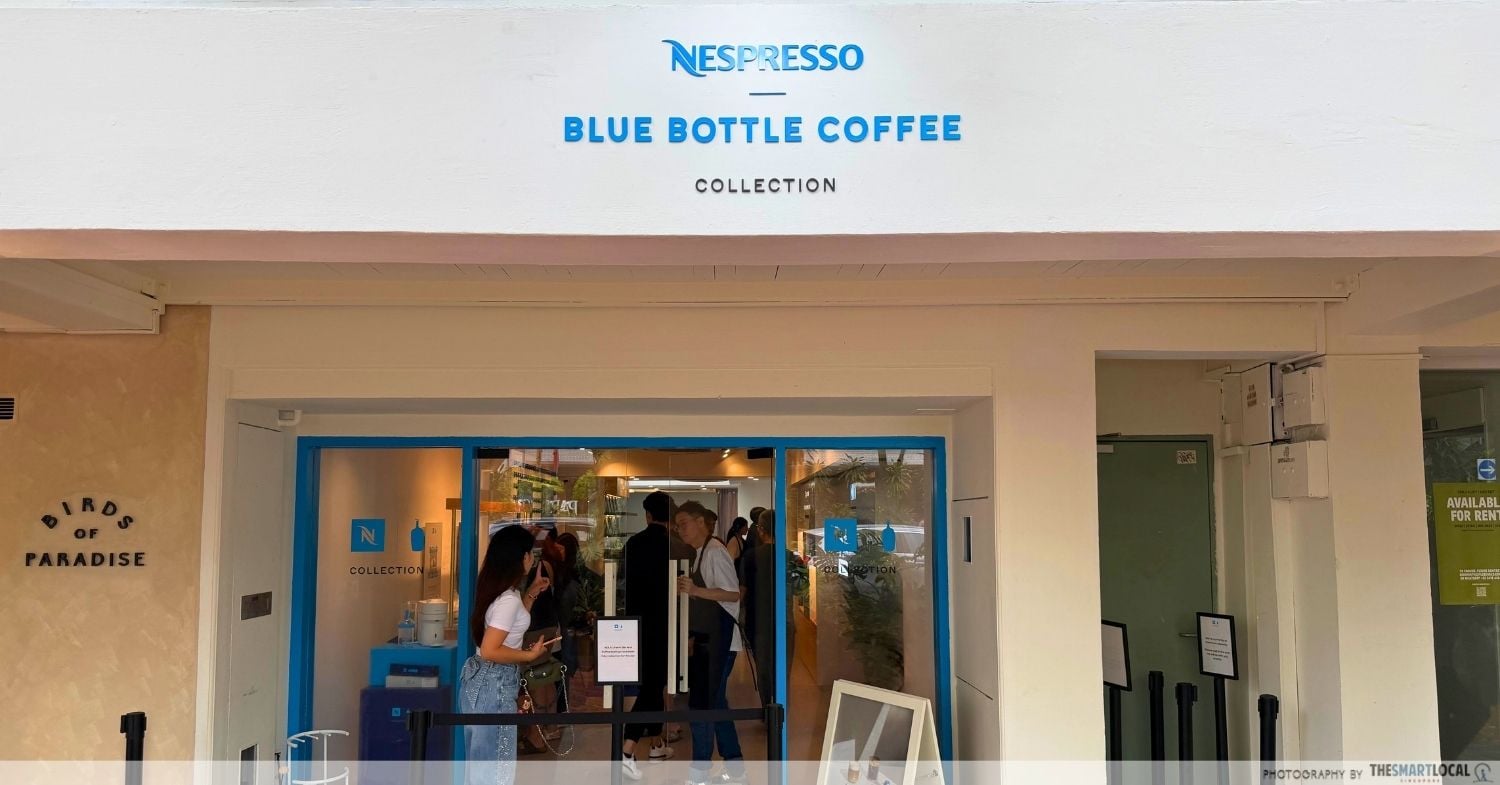 nespresso x blue bottle - storefront