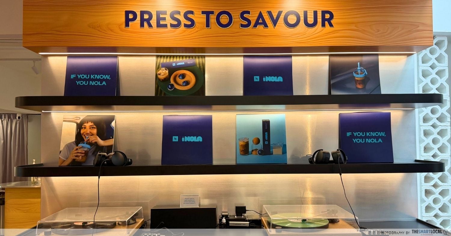 nespresso x blue bottle - vinyl lounge