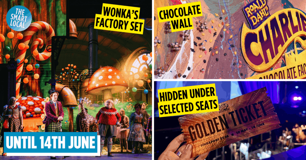 Charlie and the Chocolate Factory musical in Singapore 2026