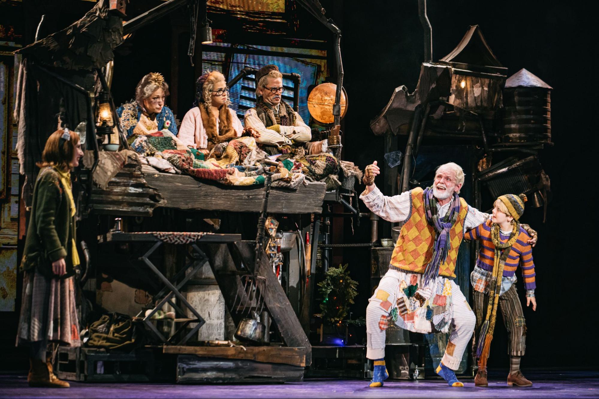 Charlie and the Chocolate Factory musical in Singapore 2026 - grandparents