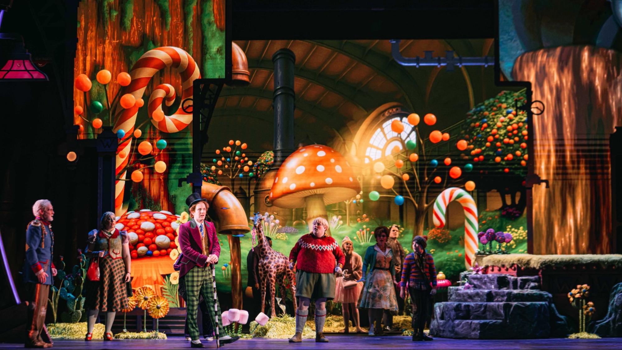 Charlie and the Chocolate Factory musical in Singapore 2026 - wonka factory
