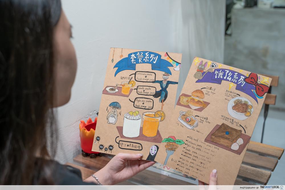 Chinchilla Trading - Old physical menu