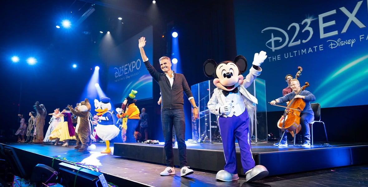 Live stage performances at D23