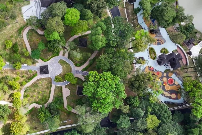 Hutan Bandar MBJB - Butterfly garden aerial view
