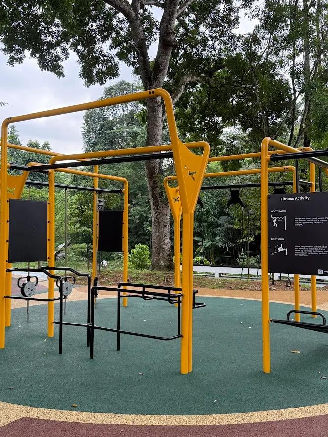 Hutan Bandar MBJB - Outdoor gym