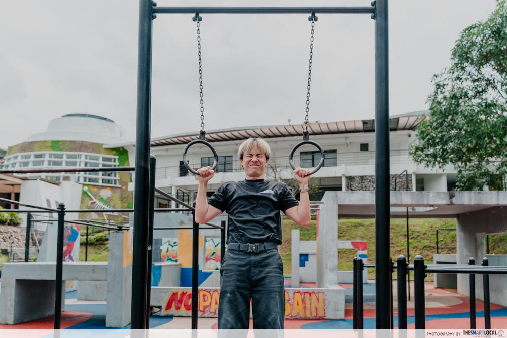 Hutan Bandar MBJB - TMIYC Callisthenics corner