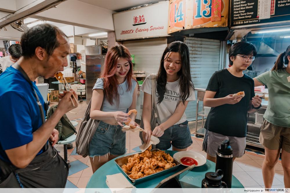 Jurong Fishery Port Tour - Calamari