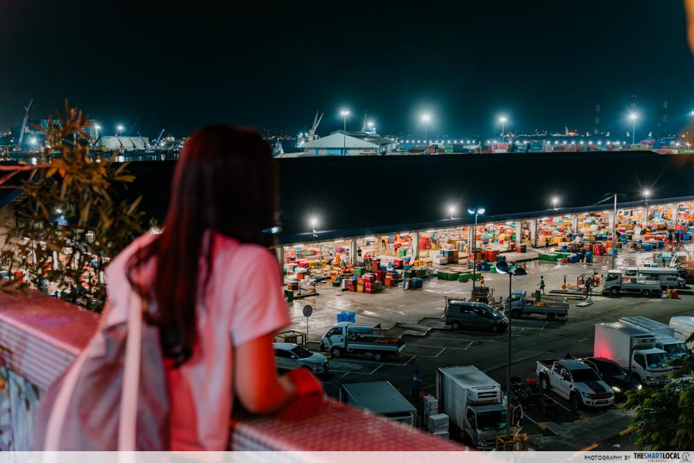Jurong Fishery Port Tour - Lookout point