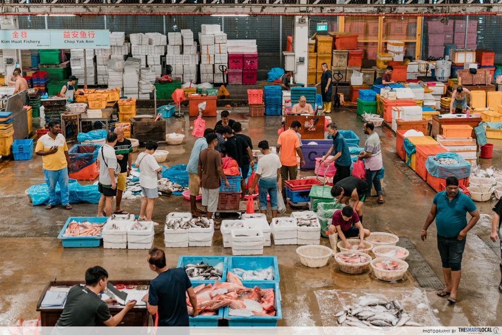 Jurong Fishery Port Tour - Market (1)