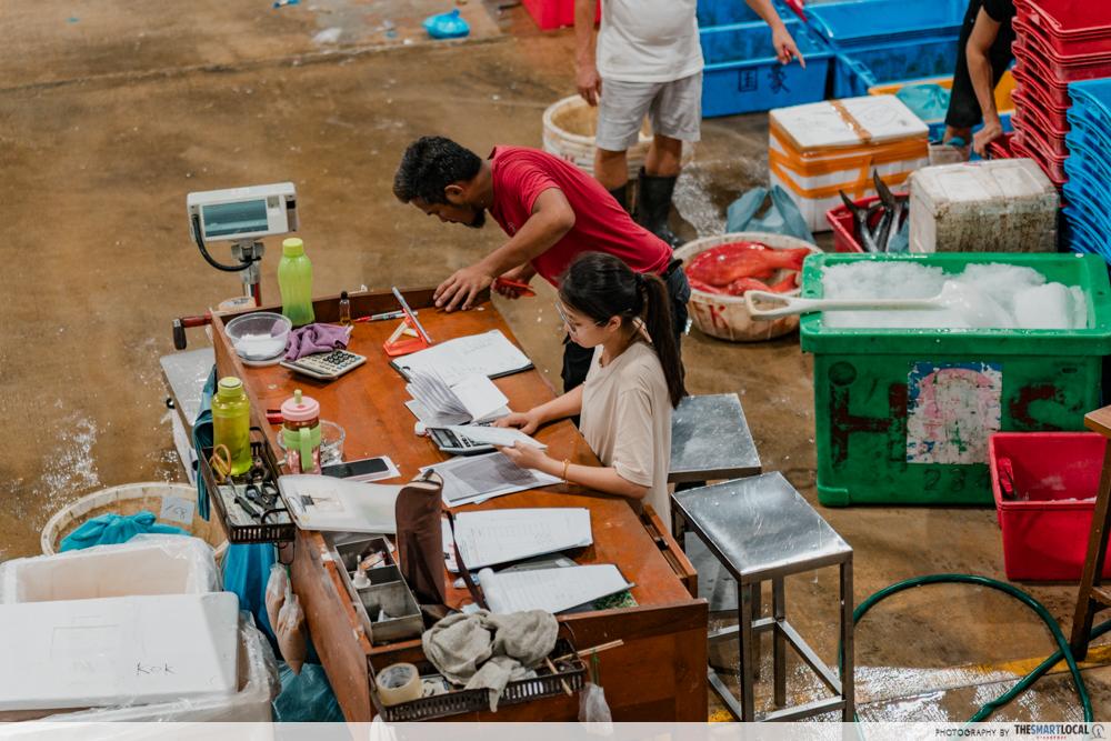 Jurong Fishery Port Tour - accountant