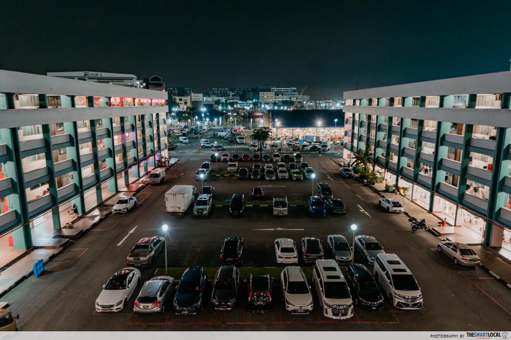 Jurong Fishery Port Tour - carpark