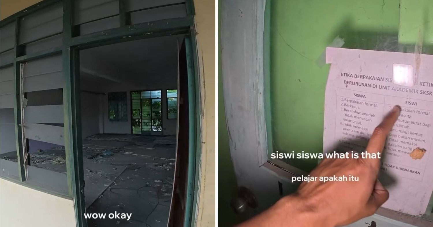 Kolej YPJ Bukit Senyum - abandoned school classroom