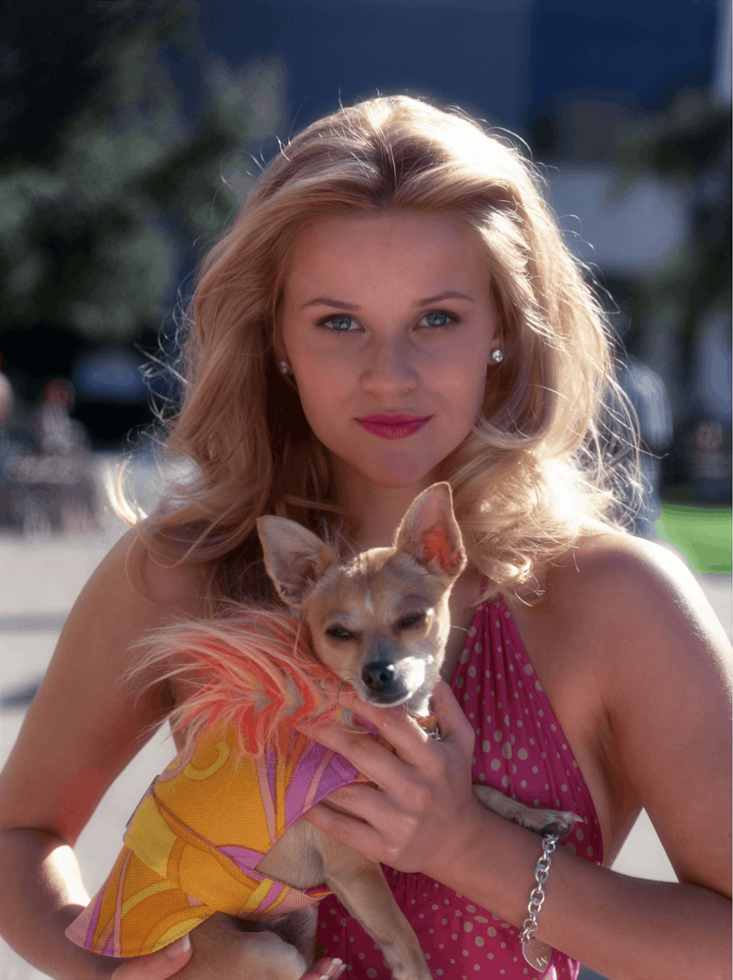 Elle Woods with Bruiser Woods