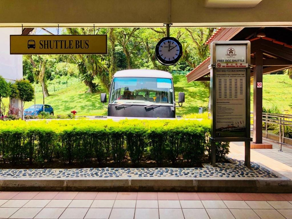 Orchid Country Club Shuttle Bus