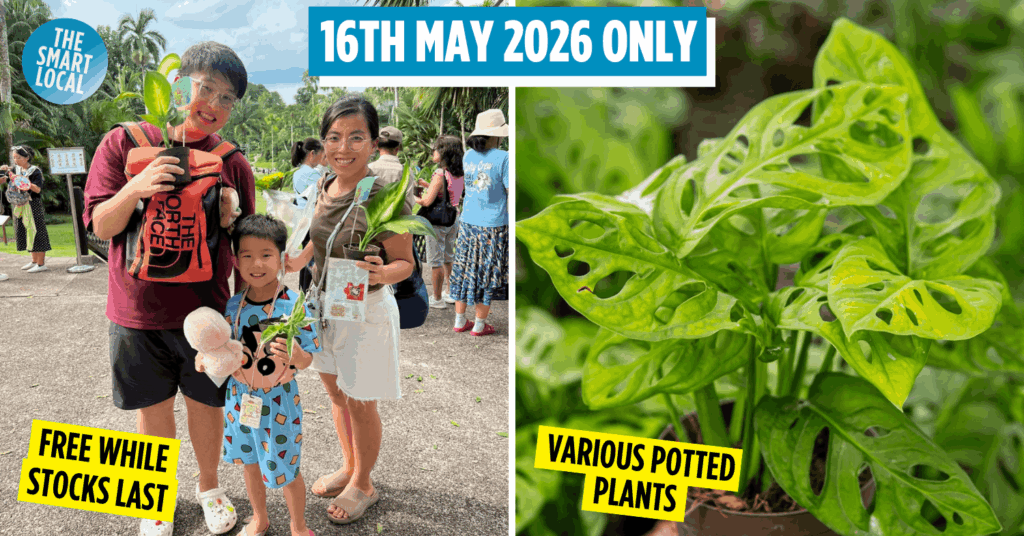 Singapore Garden Festival - Adopt a Plant giveaway 2026 at Jurong Lake Gardens