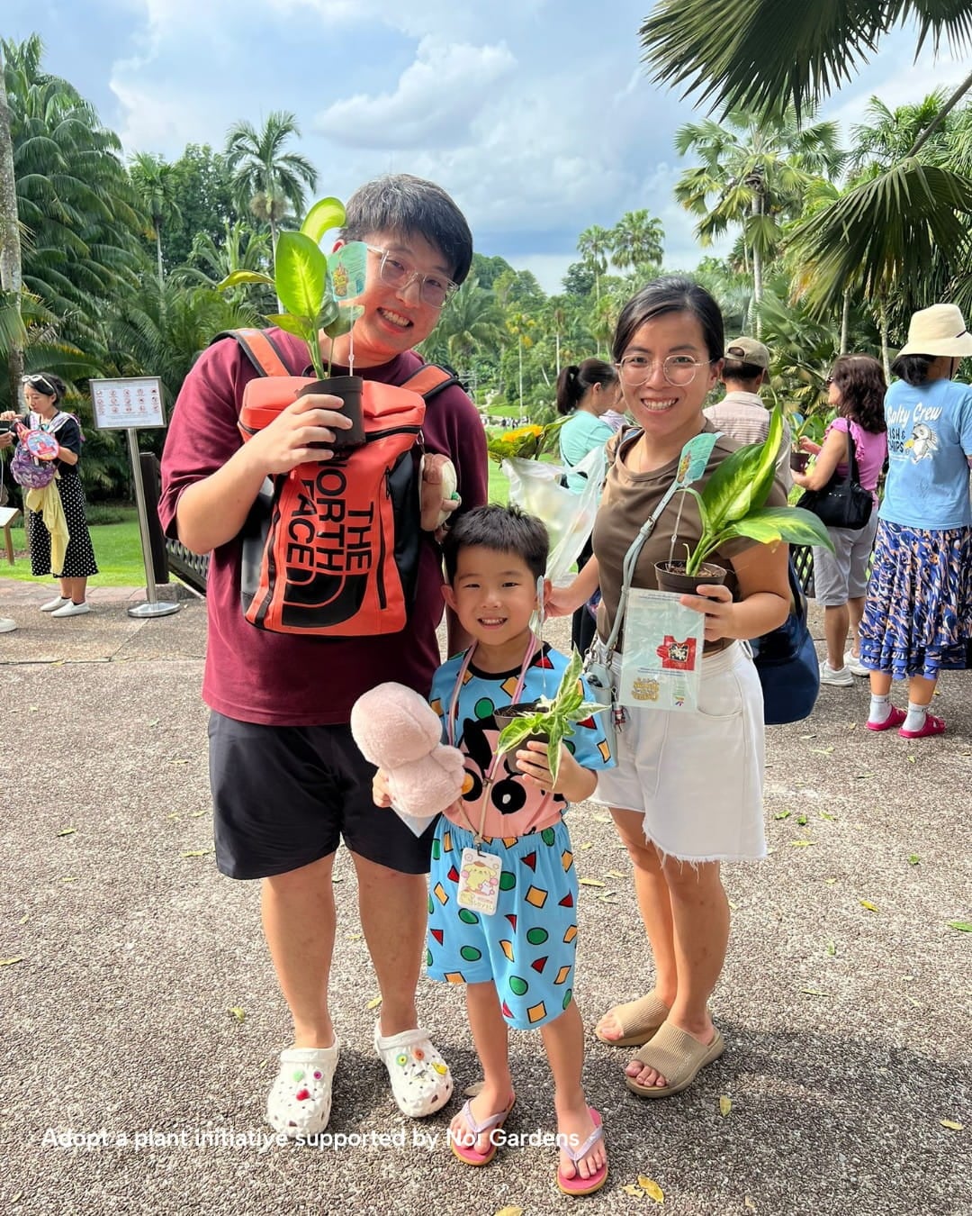 Singapore Garden Festival - Adopt a Plant giveaway - fmaily friendly event