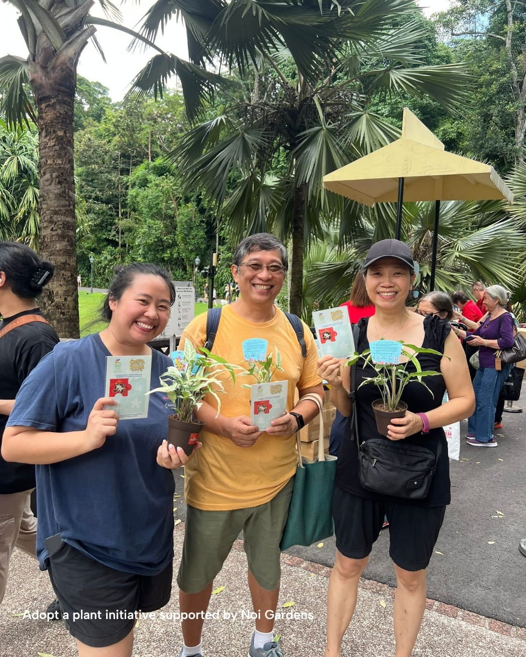 Singapore Garden Festival - Adopt a Plant giveaway - potted plants
