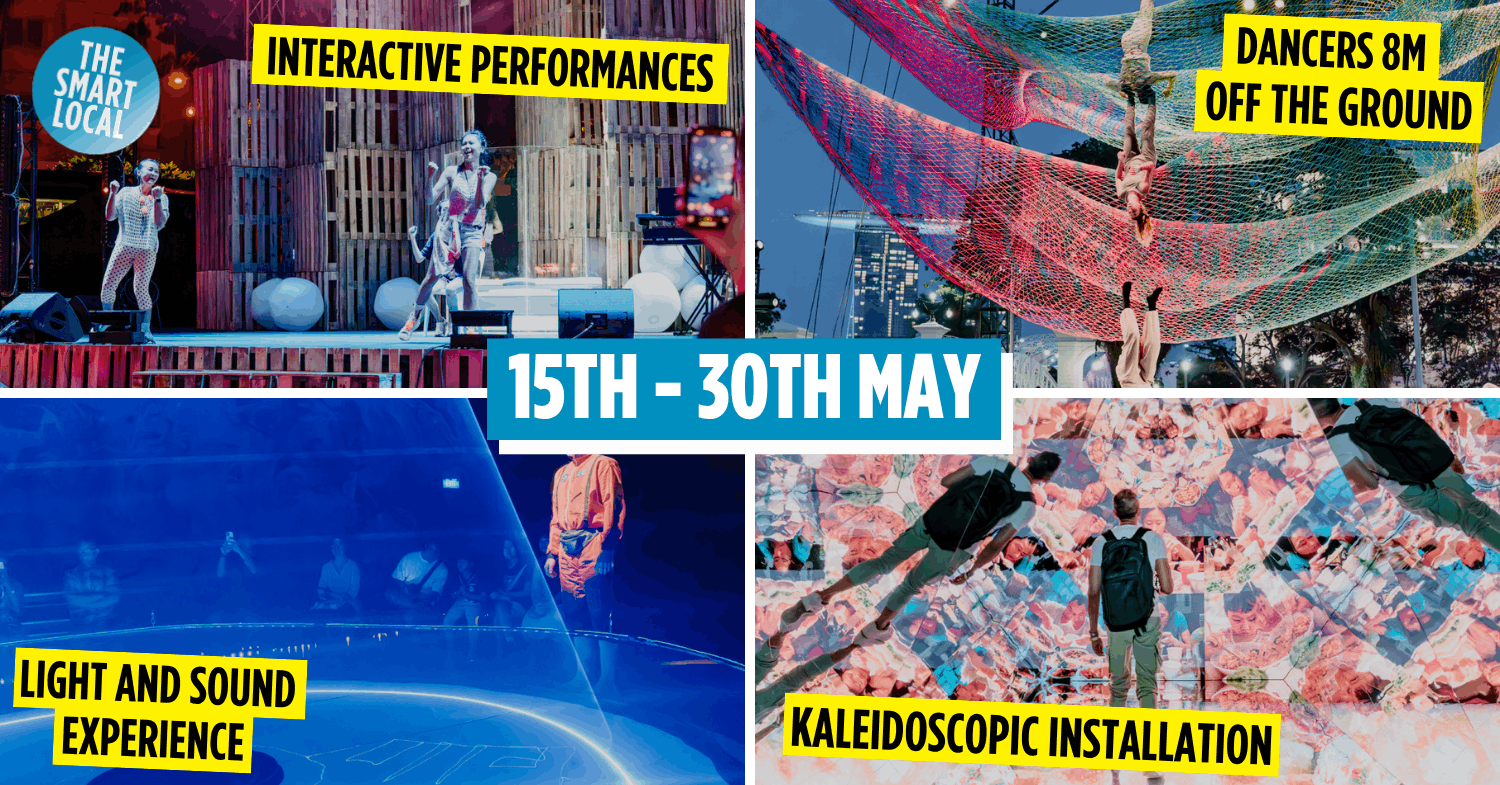 First Look At Singapore International Festival Of Arts 2026 – Aerial Performance & Interactive Installations