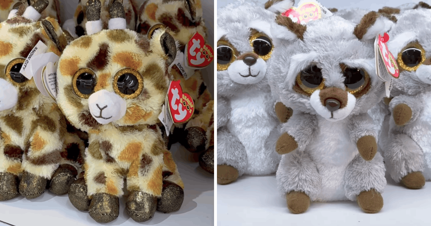 TY plushies