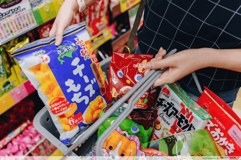 Japanese snacks