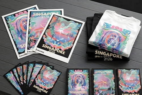 Singapore 2126 merch