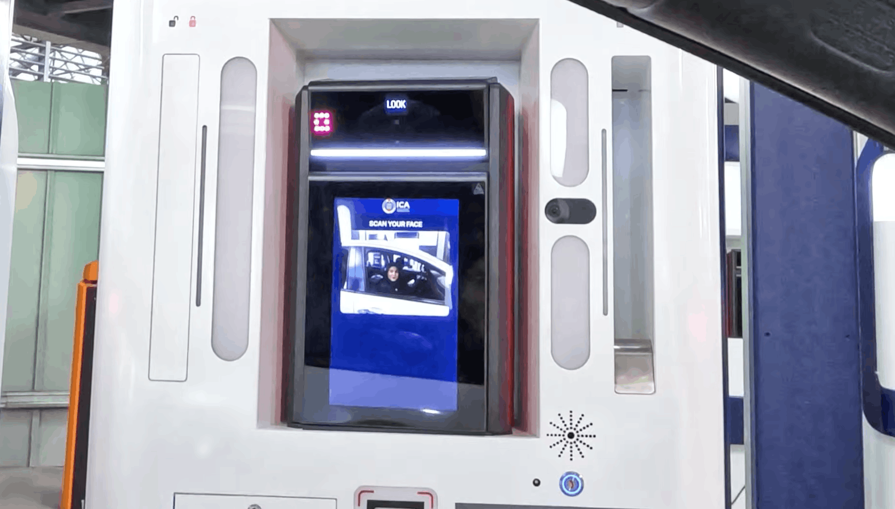 Automated Passenger Clearance System facial biometric