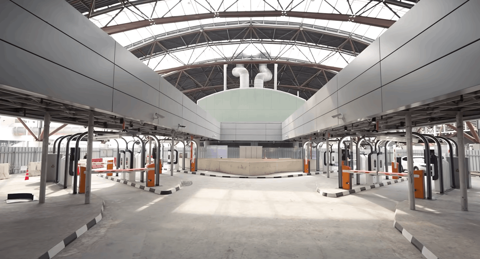 Tuas Checkpoint with Automated Passenger Clearance System