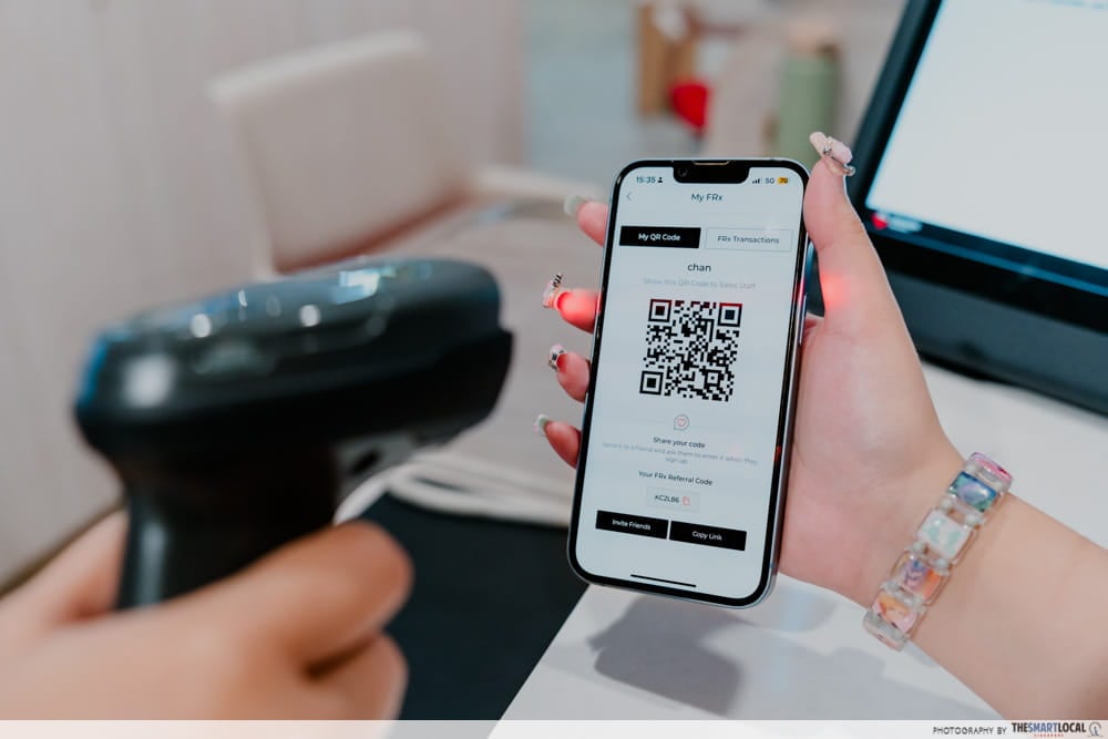 FRx qr code