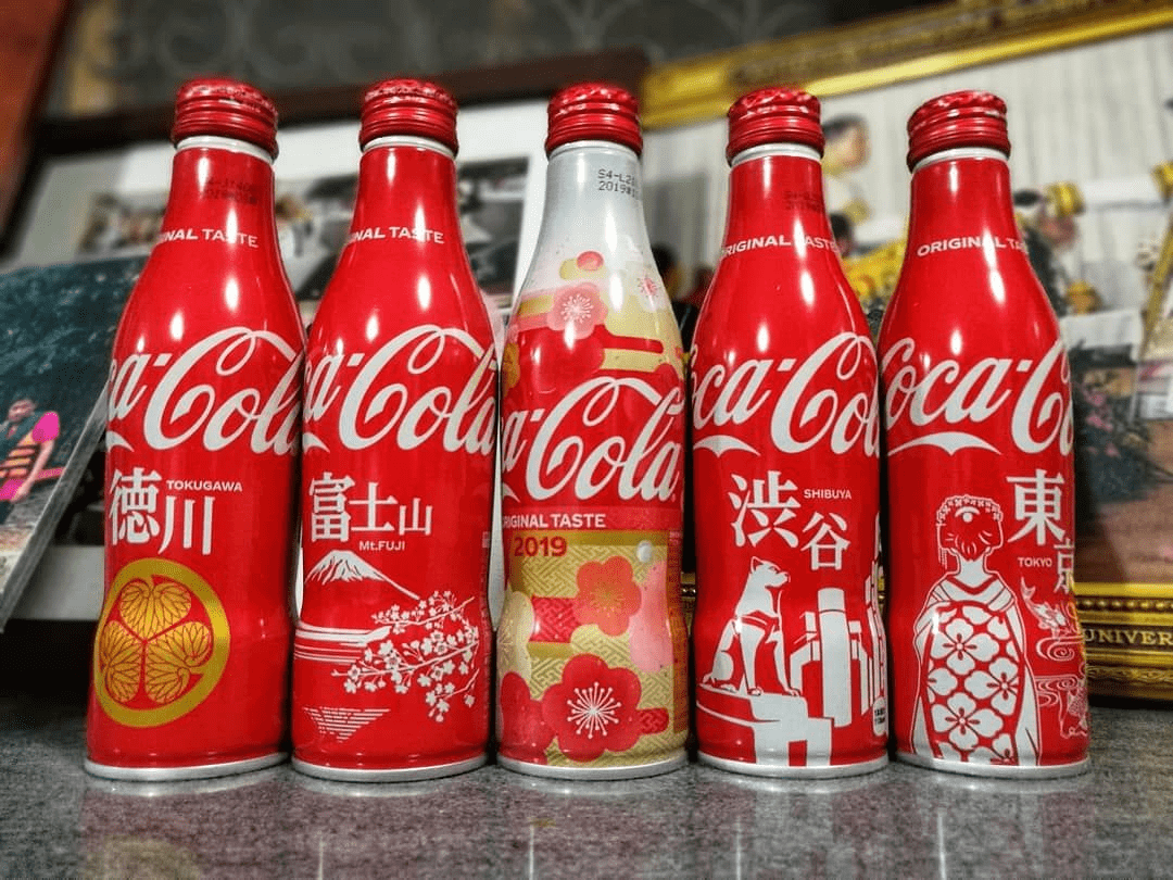 coca-cola bottles