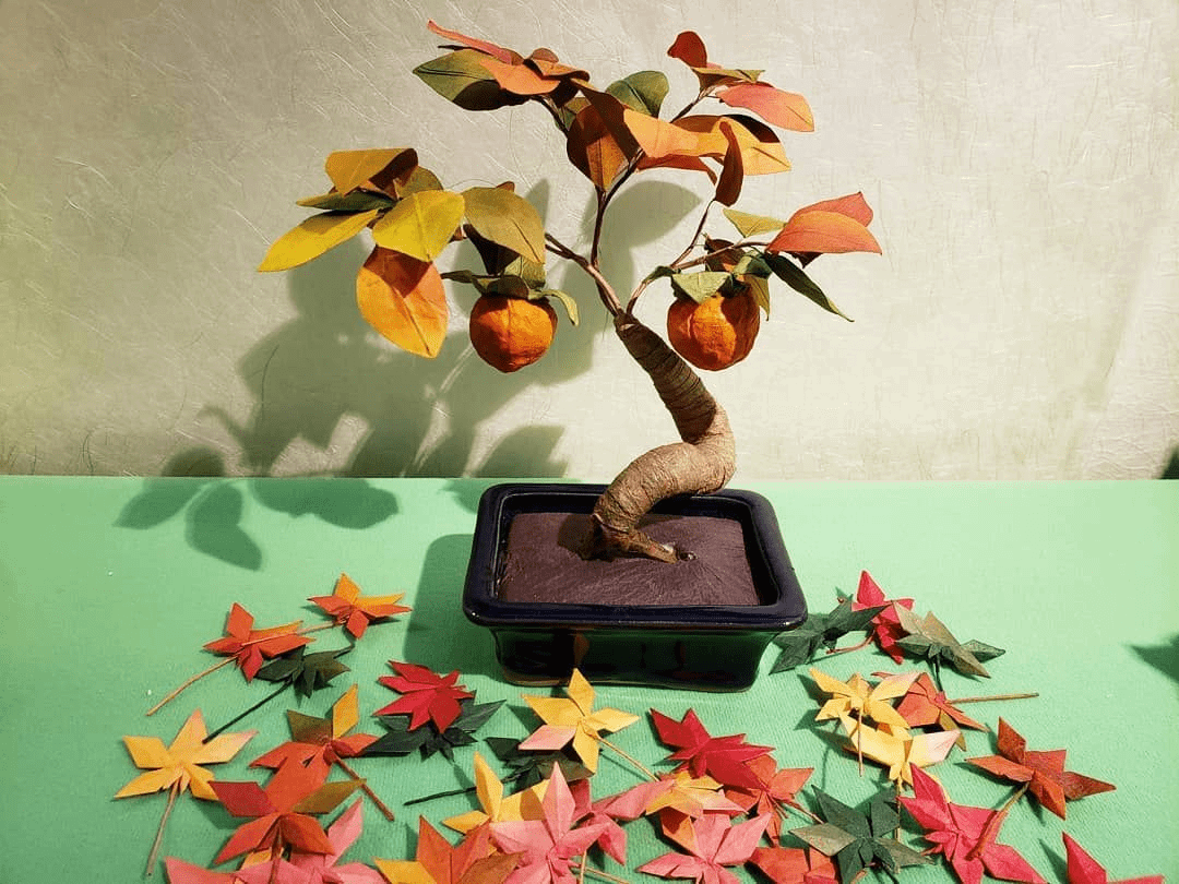 origami bonsai