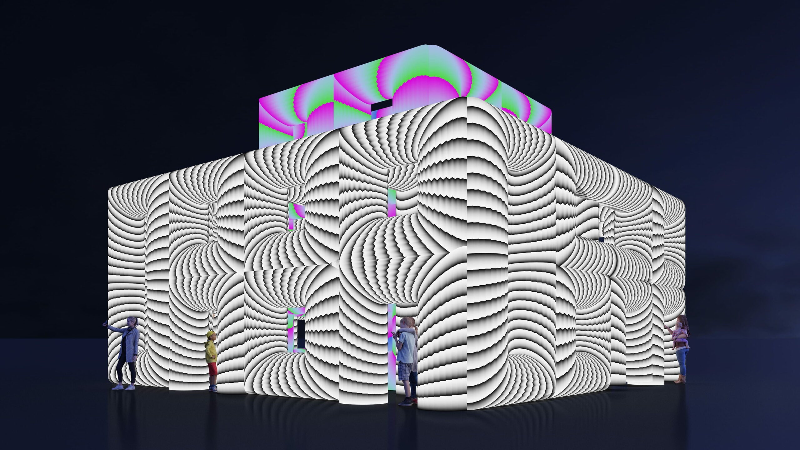 i Light Singapore 2026 - Cube Graphics by Cyril Lancelin