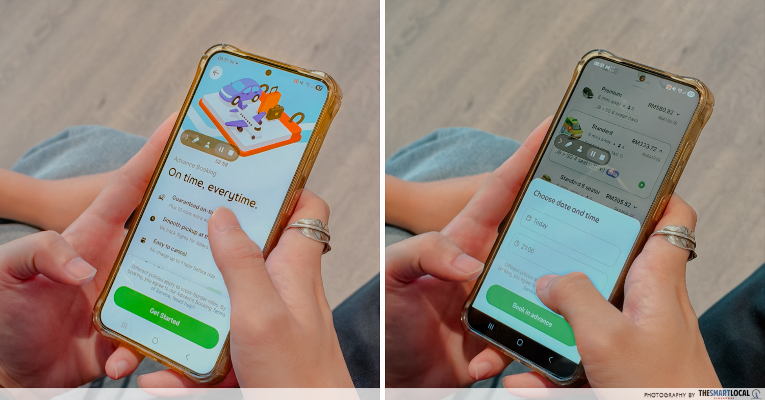 Booking Grab