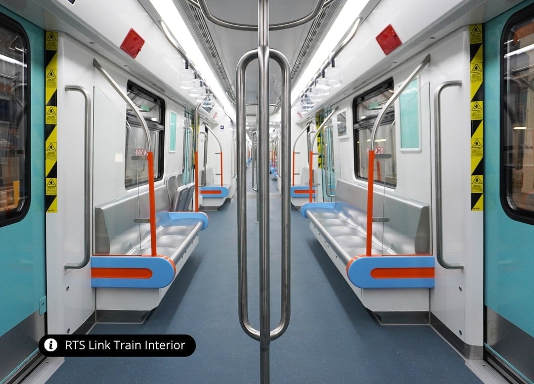 RTS train interior