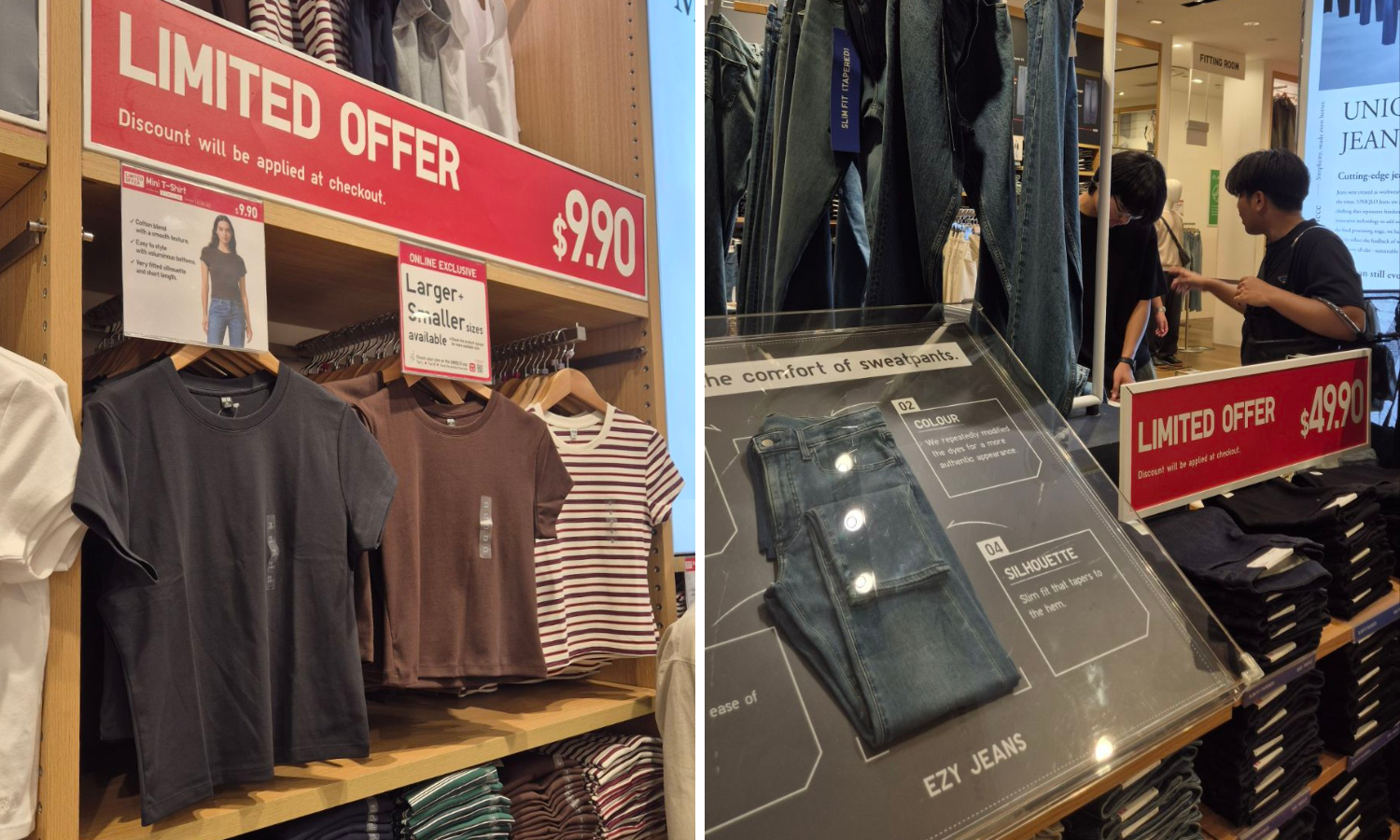 Items on sale