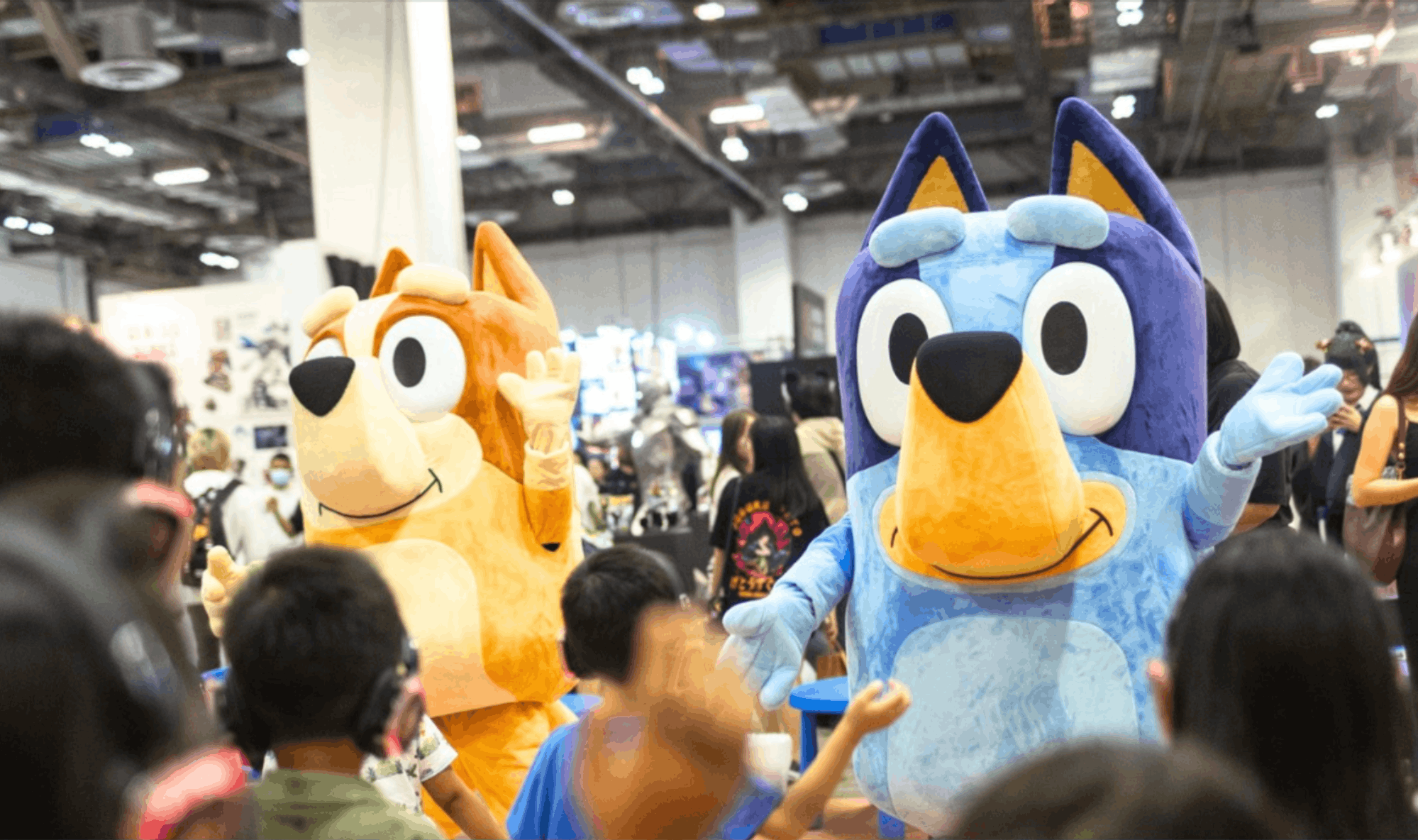 kidz pop con asia 2026 at sands expo & convention centre - bluey live stage show 