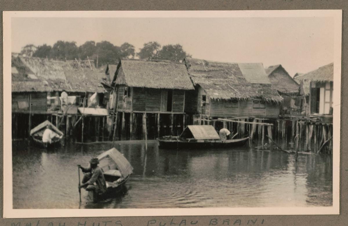 pulau brani stilt houses