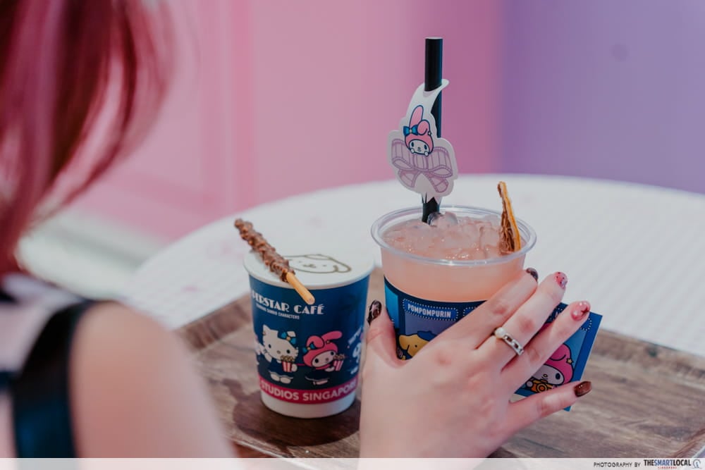 sanrio superstar boutique - cafe drinks