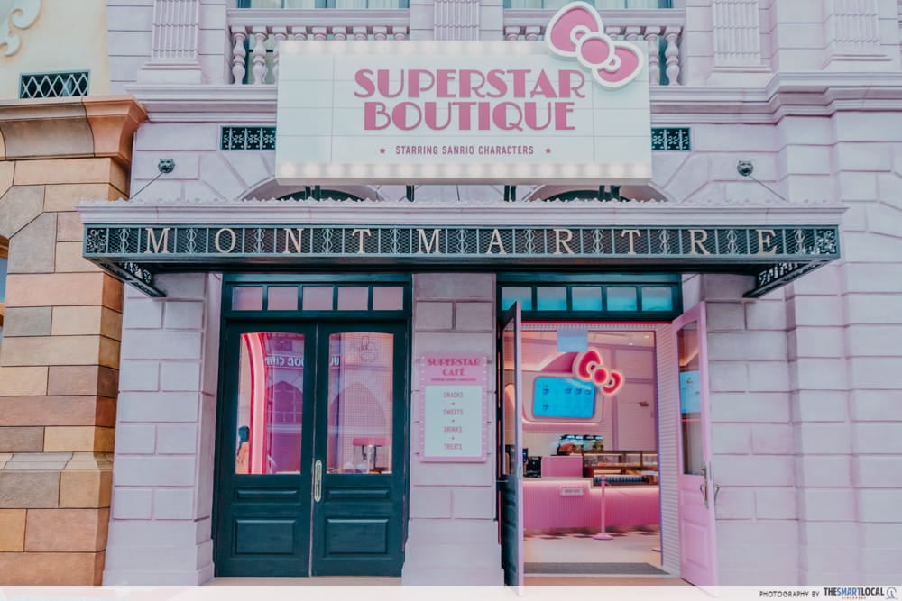 sanrio superstar boutique - exterior