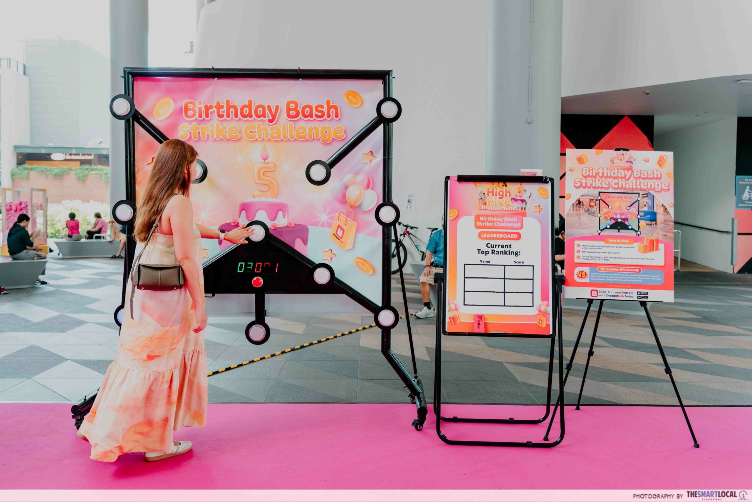 shopperlink 5th birthday - birthday bash strike challenge